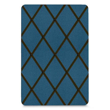 United Visual Products 96"x48" 3-Door Enclosed Outdoor Letterboard, Blue Felt/Black UV1163DTD9648PLUS-BLACK-BLUE